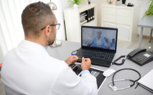 Depuis l'arrivée du coronavirus la téléconsultation enregistre une forte hausse Depuis l'arrivée du coronavirus la téléconsultation enregistre une forte hausse