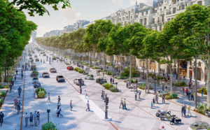 Les parisiens plébiscitent des Champs-Élysées plus verts et plus apaisés