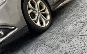 Innovation : Des dalles de parking en déchets ostréicoles Innovation : Des dalles de parking en déchets ostréicoles