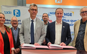 Un partenariat pour un territoire Innovant et Durable, Signature d'une convention entre la comcom ROUMOIS SEINE et NGE Energies Solutions