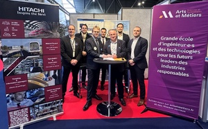 Hitachi Rail France et le campus Arts et Métiers de Metz signent un partenariat pour soutenir les jeunes talents